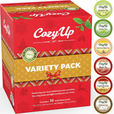 Cozy Up green tea pods in the pack, ideal for a refreshing morning boost.