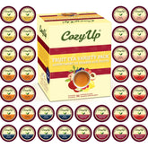 Cozy Up Lemon Iced Tea pod on display, ideal for quick, refreshing single-serve brews on busy days.