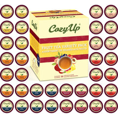Cozy Up Lemon Iced Tea pod on display, ideal for quick, refreshing single-serve brews on busy days.