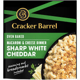 Cracker Barrel packaging shows a convenient family-friendly dinner option.