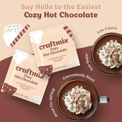 CraftMix on-the-go packets ideal for travel and mornings.