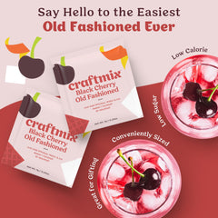 Craftmix Skinny Mix packet close-up emphasizes pre-measured convenience
