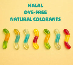 Crait Gummy Worms halal gelatin option supports inclusive snacking