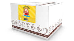Crave Beverages 100-count box of butter-toffee pods for long-lasting mornings.