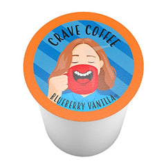 Crave Beverages blueberry vanilla 40-count box ready for Keurig 2.0 brewers