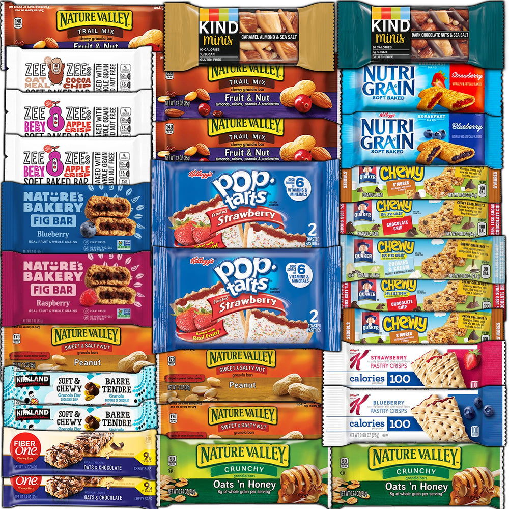 CRAVEBOX Breakfast Bars Mix gift box for Easter gifting and care packages