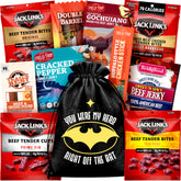 Cravekraft beef jerky variety pack gift bag display for occasions