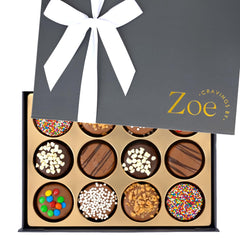 CRAVINGS BY ZOE birthday gift box open, ideal for celebrations.