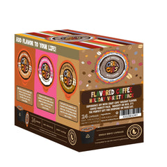 Crazy Cups butter pecan coffee pod with nutty, roasted notes.