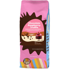Crazy Cups Chocolate Raspberry coffee bag for flavorful home brewing