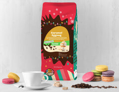 Crazy Cups decaf White Christmas bag delivers festive aroma and smooth flavor