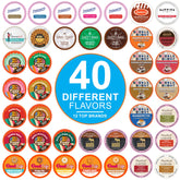 Crazy Cups flavored coffee pods variety pack for daily tasting sessions
