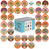 Crazy Cups flavored decaf pods variety pack—36-count for easy flavor tasting at home.