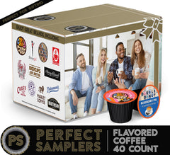 Crazy Cups premium blend selection adds rich aroma to every cup