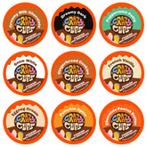 Crazy Cups seasonal hot chocolate sampler front view highlights a giftable variety