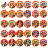 Crazy Cups variety pack front view, perfect for flavor exploration at home.