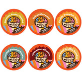 Crazy Cups variety pack coffee pods for Keurig with six flavors and recyclable capsules