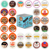 Crazy Cups Variety Pack unboxing reveals a wide range of flavors for Keurig brewers.