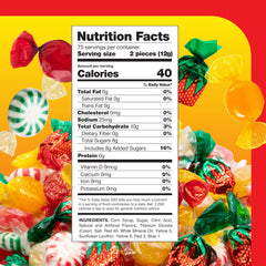 CRAZYOUTLET 2lb bulk hard candy varieties, perfect for party bowls and office candy dishes.