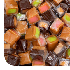 CrazyOutlet caramel candy mix pack 2lb for sharing and gifting