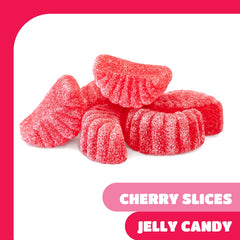 CRAZYOUTLET Cherry Slices Candy scooped portion makes serving easy at buffets.