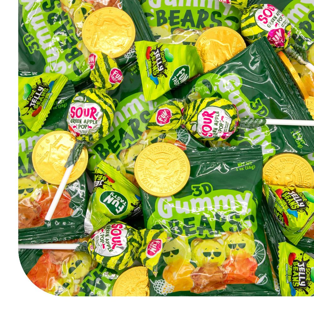 CRAZYOUTLET St Patrick's Day candy 2 lb pack colorful display for party bowls