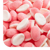 CRAZYOUTLET Strawberry Puffy Gummy Bag 1lb — perfect for baby shower pink candy displays.