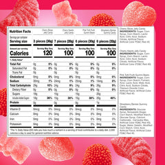CRAZYOUTLET Tutti-Frutti Gummi Bears offer bright fruit flavor for kids' treats and dessert bars.