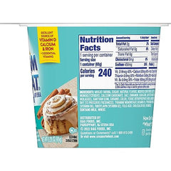 Open pack of Cream of Wheat Cinnabon To-Go Cups for on the go mornings