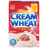 Cream of Wheat original stovetop cereal in steaming bowl for comforting energy.