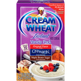 Cream of Wheat variety pack box, convenient breakfast option for on-the-go mornings.