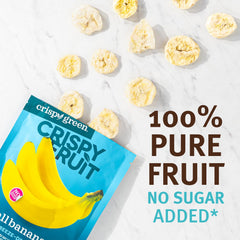 Crispy Green banana snack in lunchbox for on-the-go.