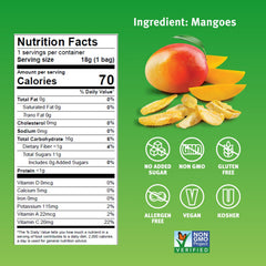 Crispy Green mango snacks closeup texture, light and crunchy flavor.