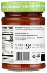 Toasted bread with Crofters Organic Strawberry Fruit Spread for natural sweetness