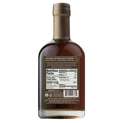 Crown Maple bourbon-barrel-aged syrup pour captures smoky oak notes ideal for glazes.