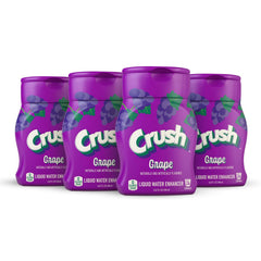 Crush Grape liquid water enhancer bottle pour for flavorful hydration
