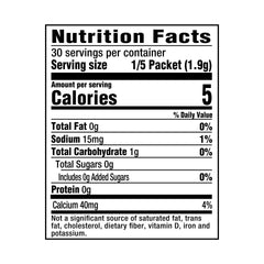 Crystal Light Fruit Punch powder packets arranged for a convenient 72-pack display.