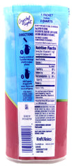 Crystal Light Green Tea Raspberry canister on kitchen shelf for convenient flavor at home