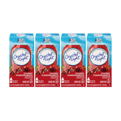 Crystal Light Natural Cherry Pomegranate box for convenient on-the-go flavor.