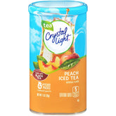 Crystal Light Peach Tea powder packets for quick, low-cal summer refreshment.