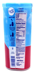 Crystal Light Raspberry Lemonade packets designed for quick 2-quart mixes