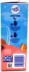 Crystal Light packets on kitchen counter ready to mix for quick mornings