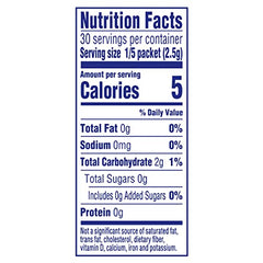 Crystal Light Wild Strawberry sugar-free label signals a lighter refreshment option.
