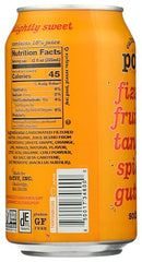 Culture Pop probiotic orange mango can top viewed with a twist-off seal, ideal on-the-go.