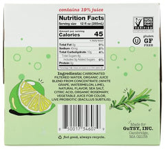 Culture Pop Soda Watermelon Lime Rosemary pour shot capturing crisp carbonation for casual sipping.