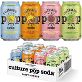 Culture Pop Zesty & Tarty Variety Pack front offers on-the-go refreshment.