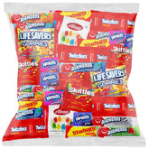 Custom Varietea Halloween bulk with Starburst and Skittles for party snacking and sharing.