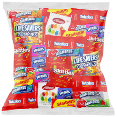 Custom Varietea Halloween bulk with Starburst and Skittles for party snacking and sharing.