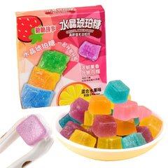 CYHJTCHS Gem Crystal Amber Candy shows jewel-like shine and bright flavors for snacking joy.