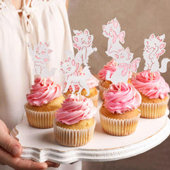 Not edible decorative toppers; not oven-safe